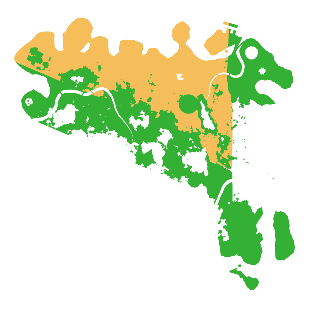 Biome Rust Map: Procedural Map, Size: 4250, Seed: 922481337