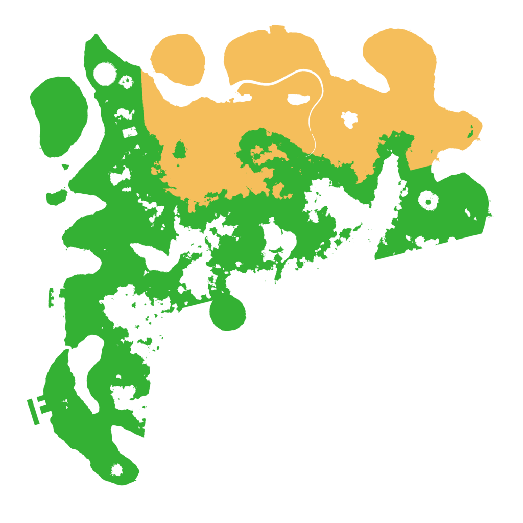 Biome Rust Map: Procedural Map, Size: 4000, Seed: 528773