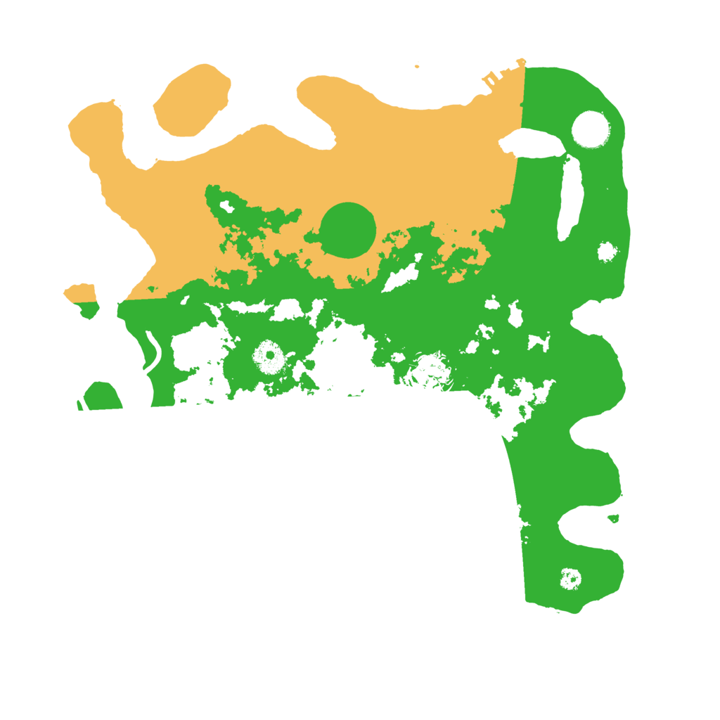 Biome Rust Map: Procedural Map, Size: 3400, Seed: 45496524