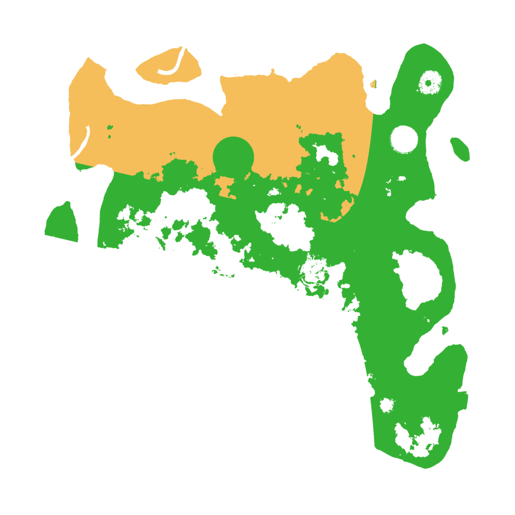 Biome Rust Map: Procedural Map, Size: 3300, Seed: 708191773