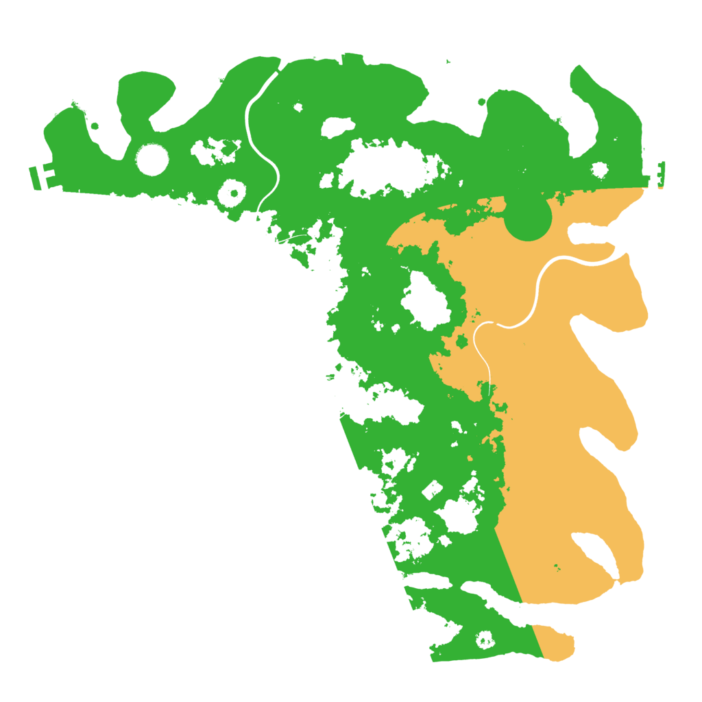 Biome Rust Map: Procedural Map, Size: 3850, Seed: 62978395