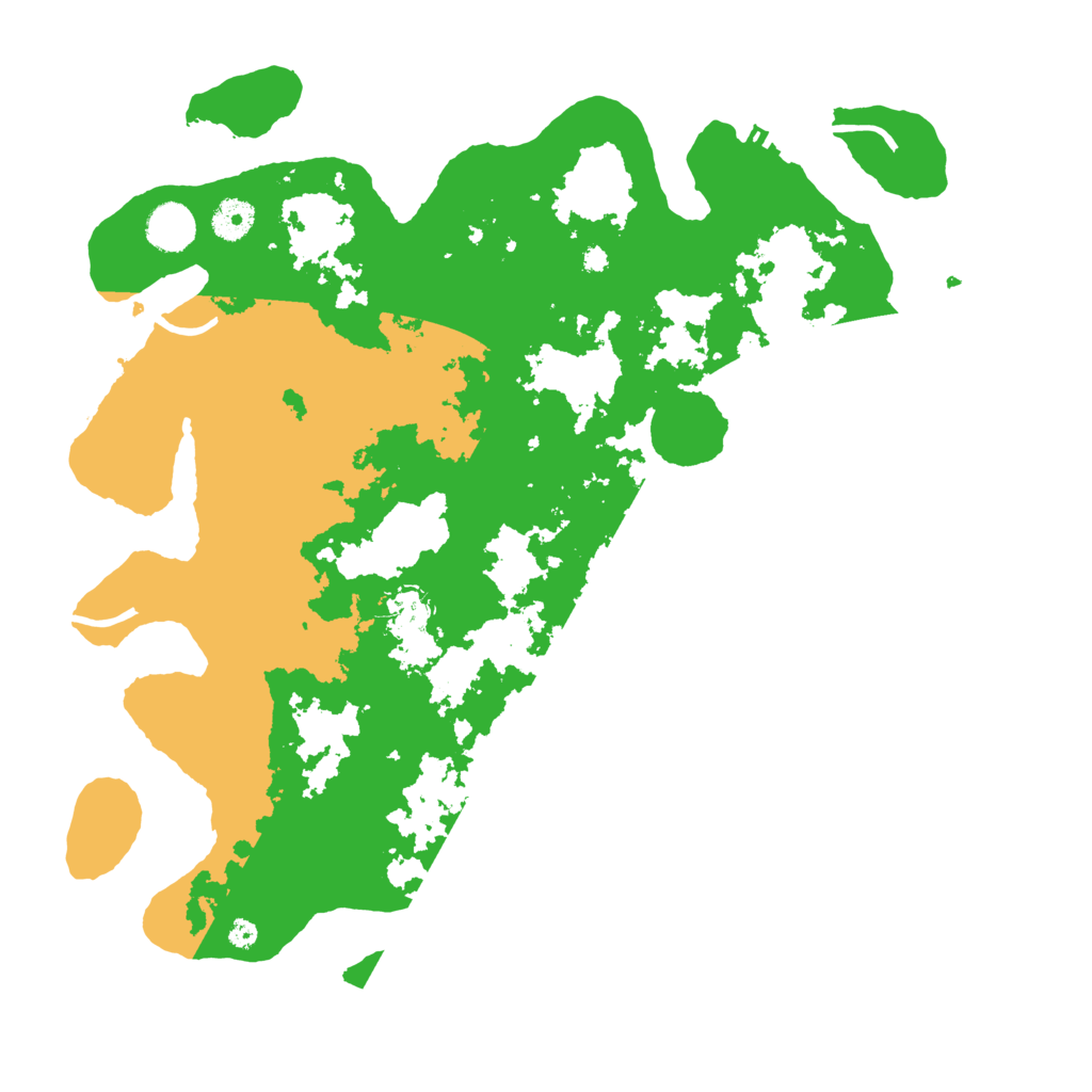 Biome Rust Map: Procedural Map, Size: 3950, Seed: 39327839