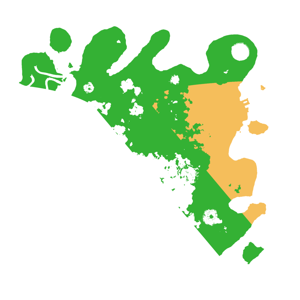 Biome Rust Map: Procedural Map, Size: 3000, Seed: 11415