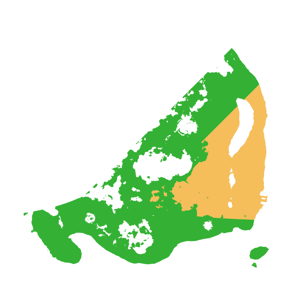 Biome Rust Map: Procedural Map, Size: 3000, Seed: 9331