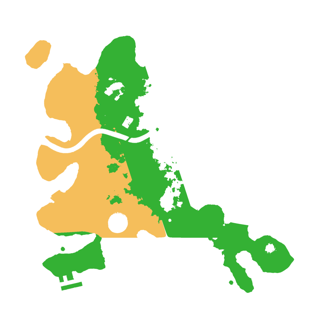 Biome Rust Map: Procedural Map, Size: 3000, Seed: 790258874