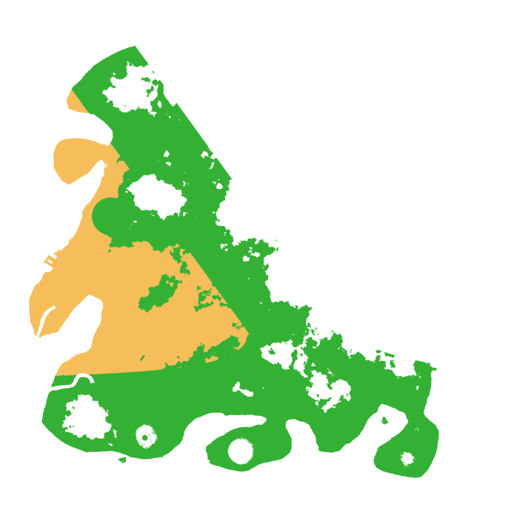 Biome Rust Map: Procedural Map, Size: 3600, Seed: 31929950