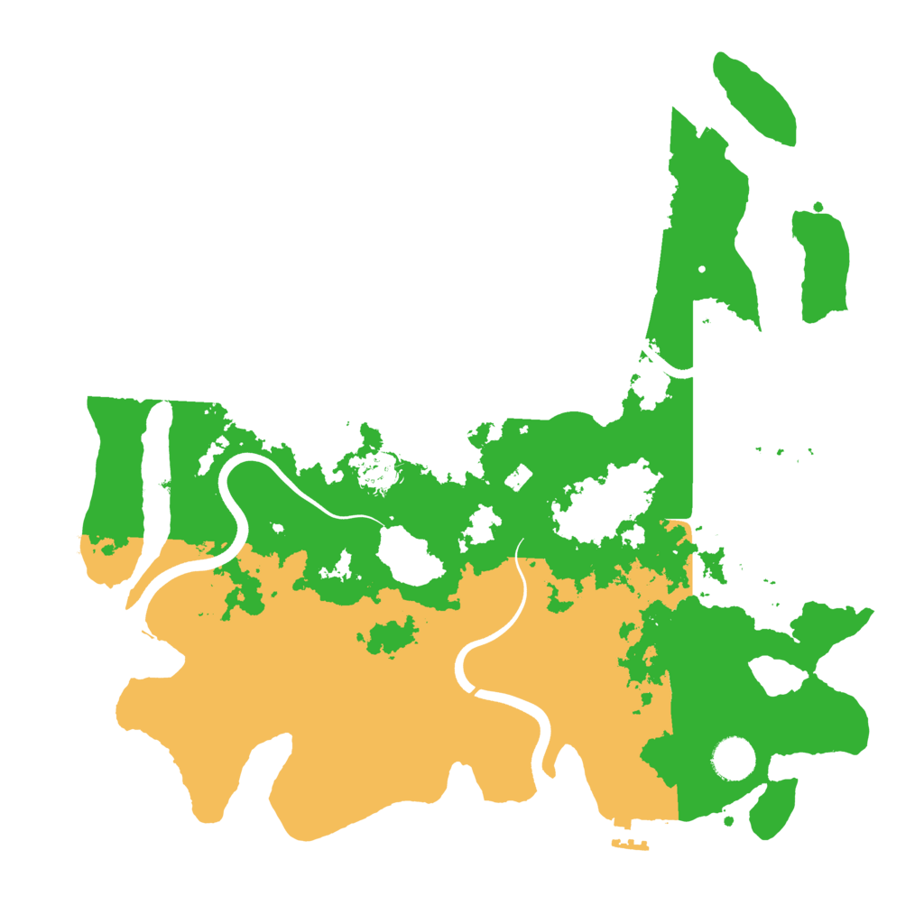 Biome Rust Map: Procedural Map, Size: 3750, Seed: 8778166