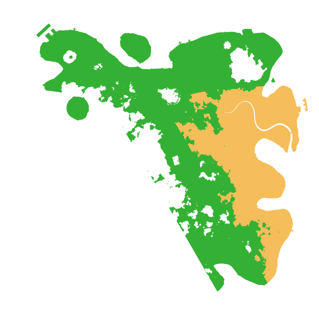 Biome Rust Map: Procedural Map, Size: 3800, Seed: 12233208