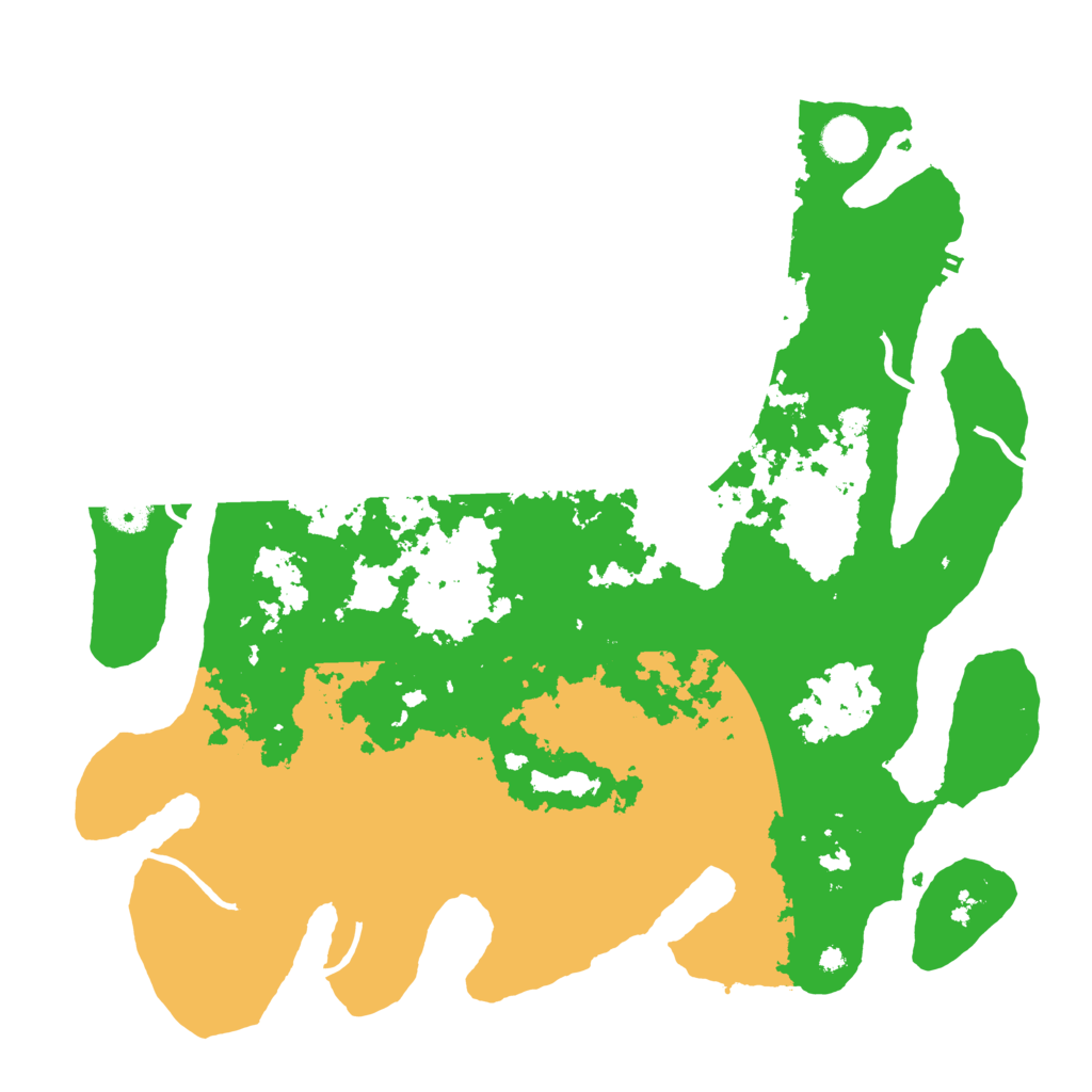 Biome Rust Map: Procedural Map, Size: 4100, Seed: 61861132