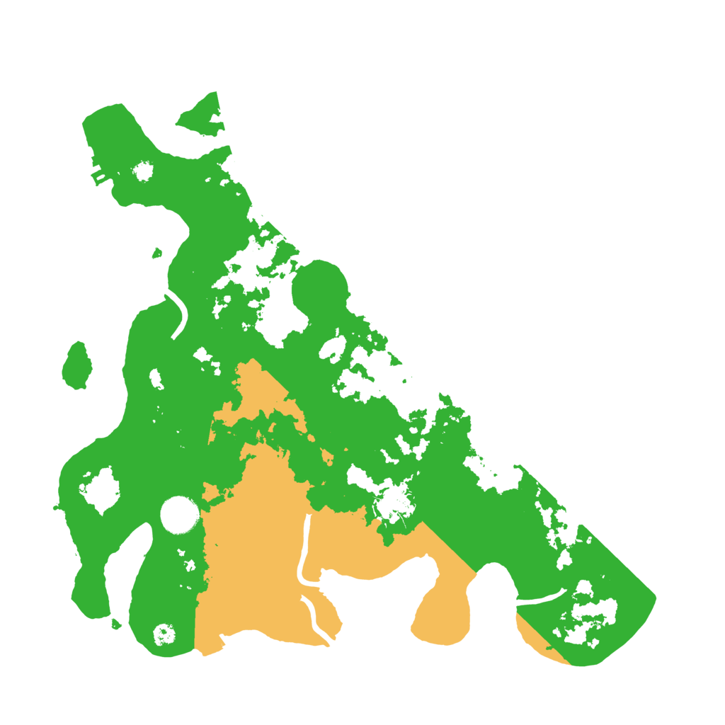 Biome Rust Map: Procedural Map, Size: 3400, Seed: 54017022