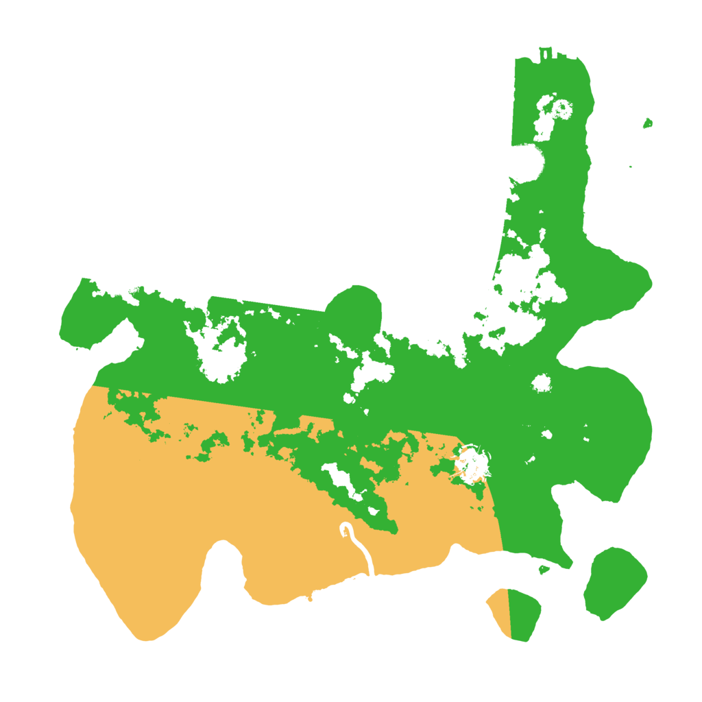 Biome Rust Map: Procedural Map, Size: 3450, Seed: 68558148