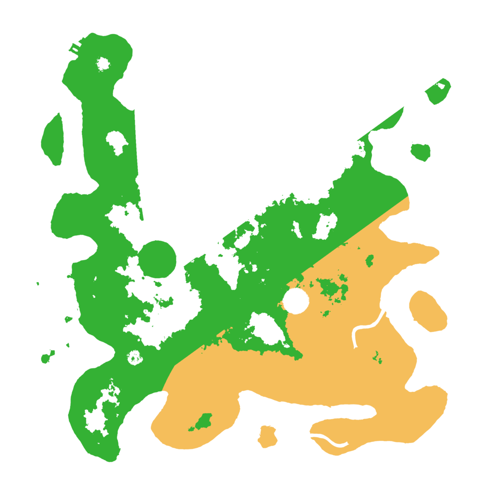 Biome Rust Map: Procedural Map, Size: 3500, Seed: 6273713