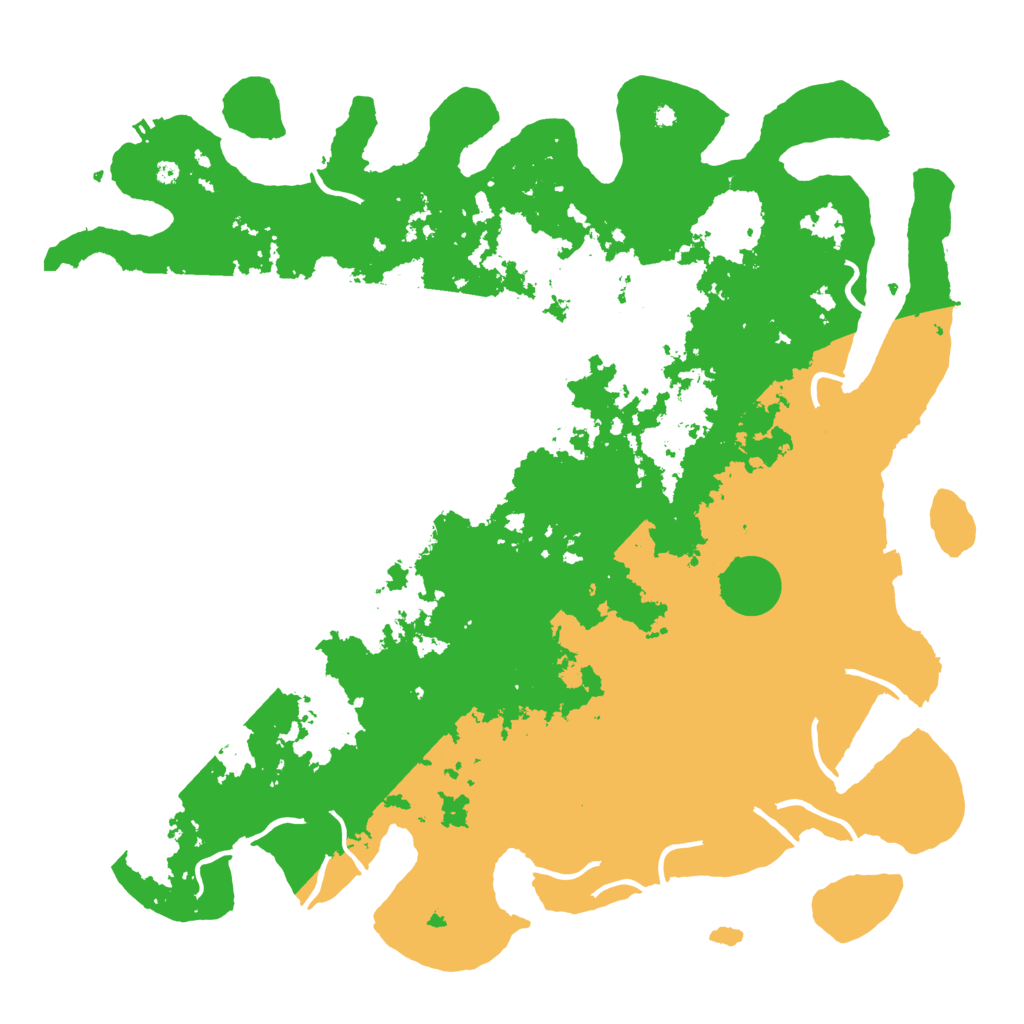 Biome Rust Map: Procedural Map, Size: 4500, Seed: 1748603667