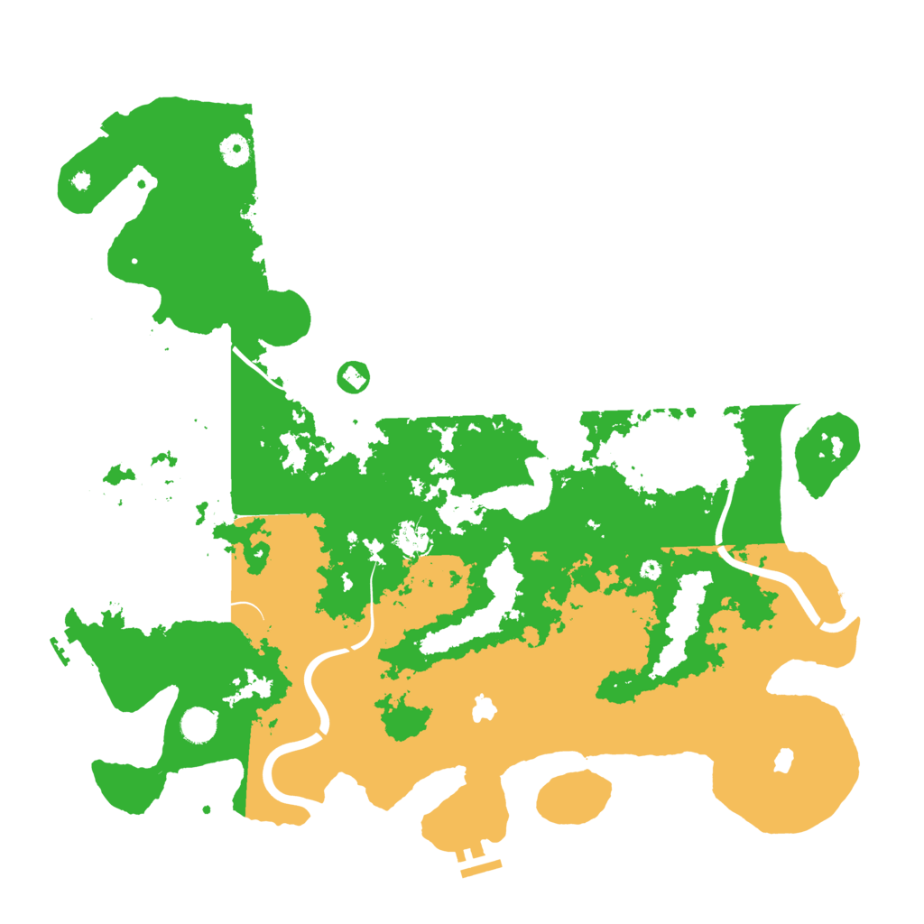 Biome Rust Map: Procedural Map, Size: 4500, Seed: 916022962