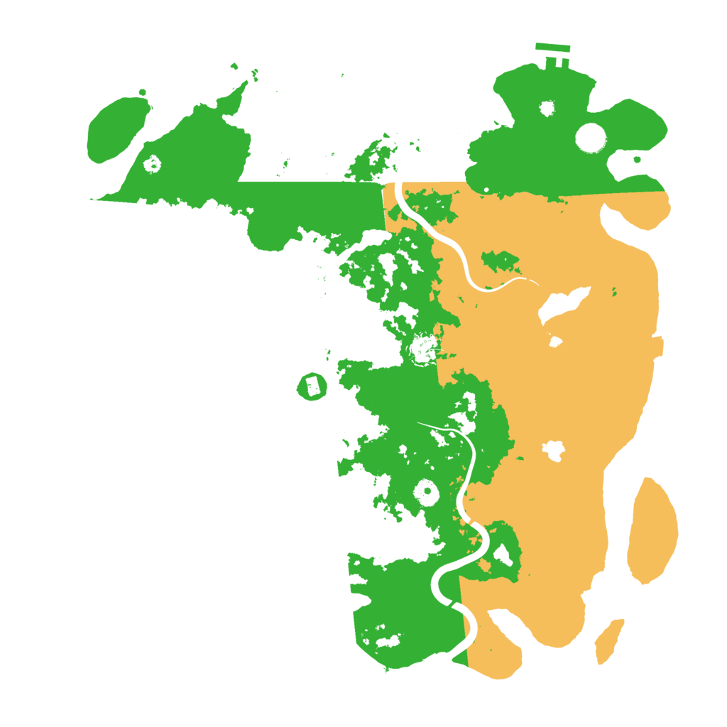 Biome Rust Map: Procedural Map, Size: 4250, Seed: 823704130