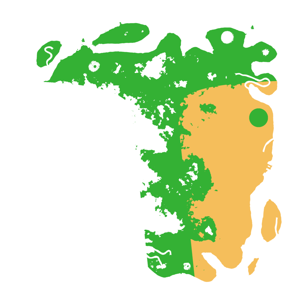 Biome Rust Map: Procedural Map, Size: 4250, Seed: 823704130