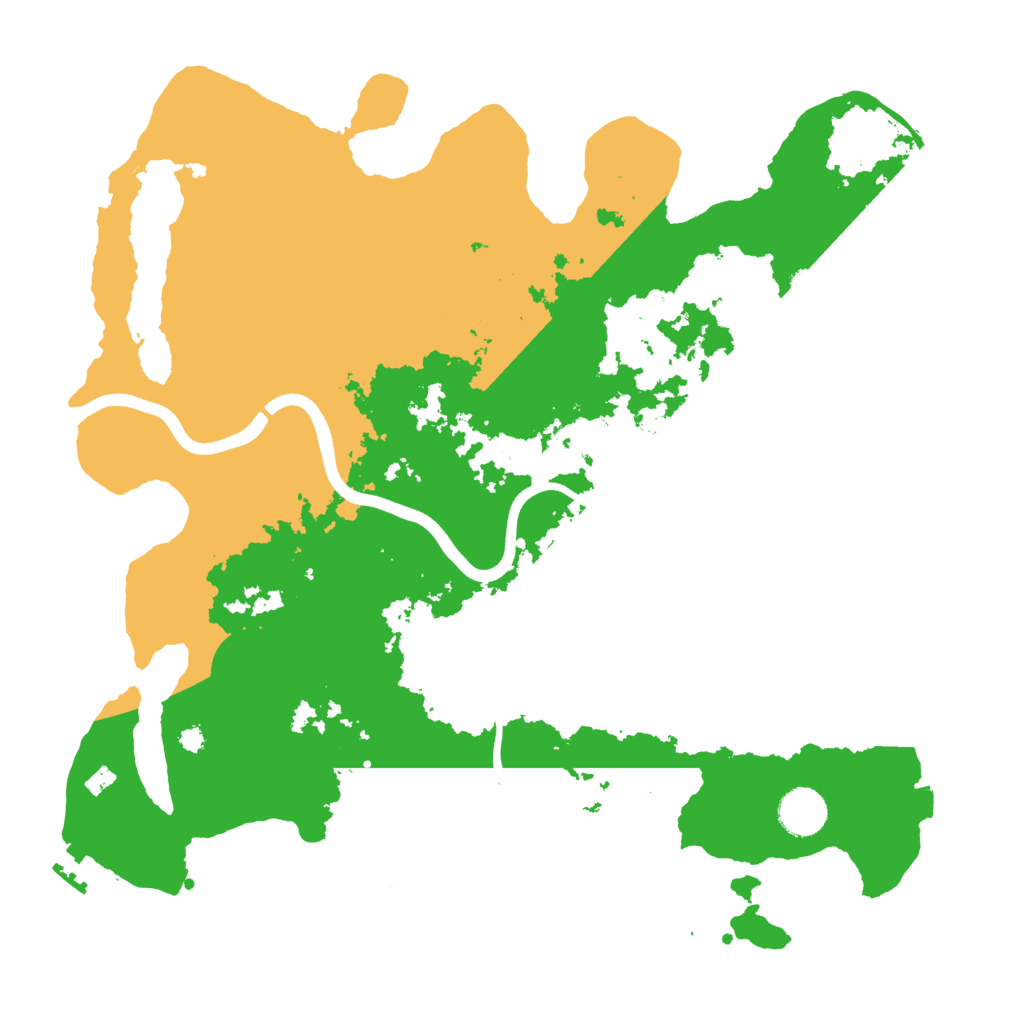 Biome Rust Map: Procedural Map, Size: 3750, Seed: 926400786
