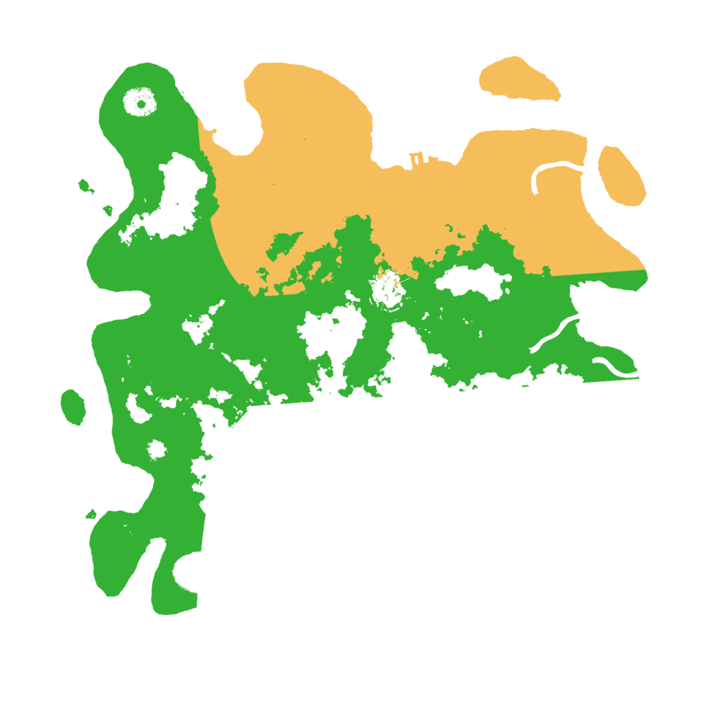Biome Rust Map: Procedural Map, Size: 3500, Seed: 739777315