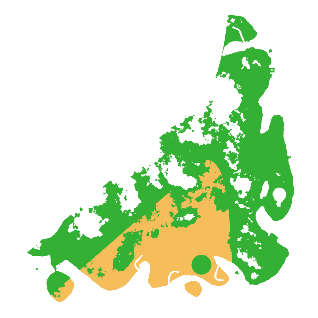 Biome Rust Map: Procedural Map, Size: 4250, Seed: 98760142