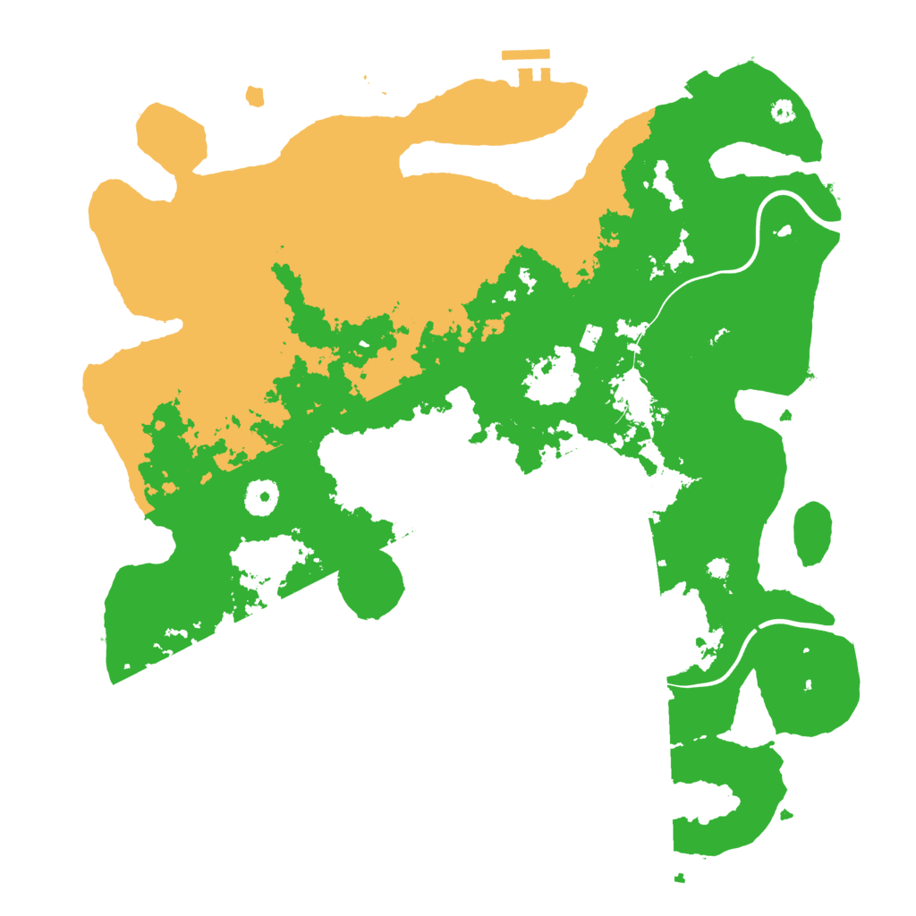 Biome Rust Map: Procedural Map, Size: 3850, Seed: 6937242