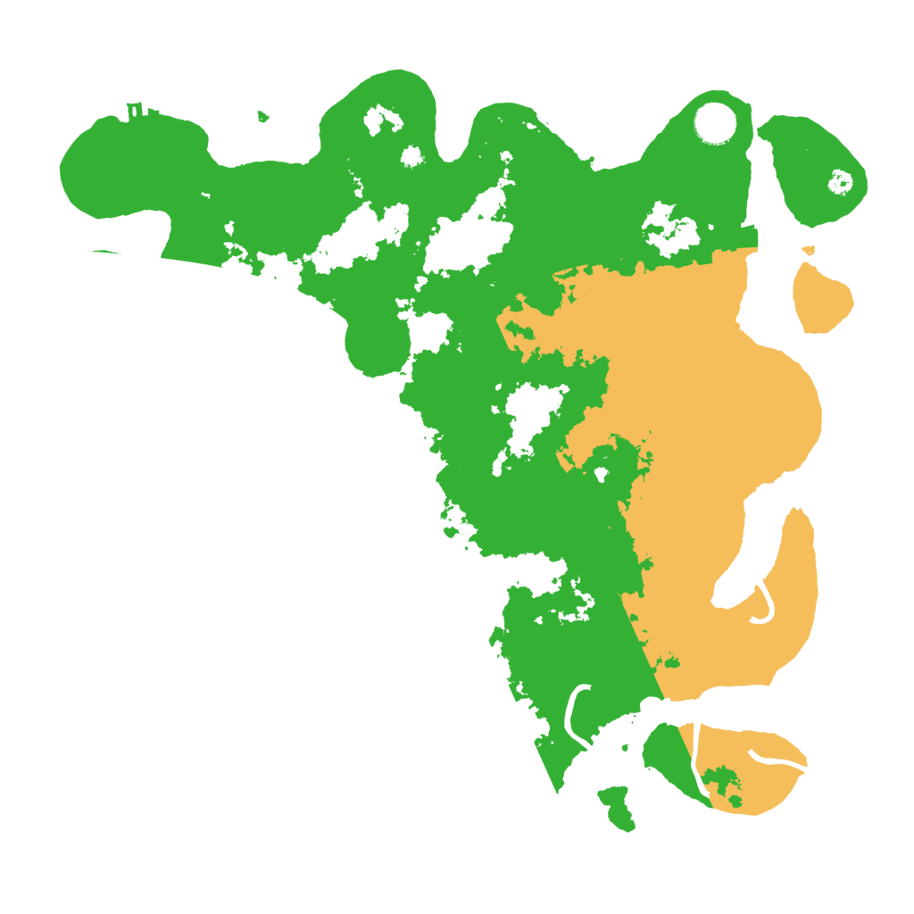 Biome Rust Map: Procedural Map, Size: 3850, Seed: 5924728