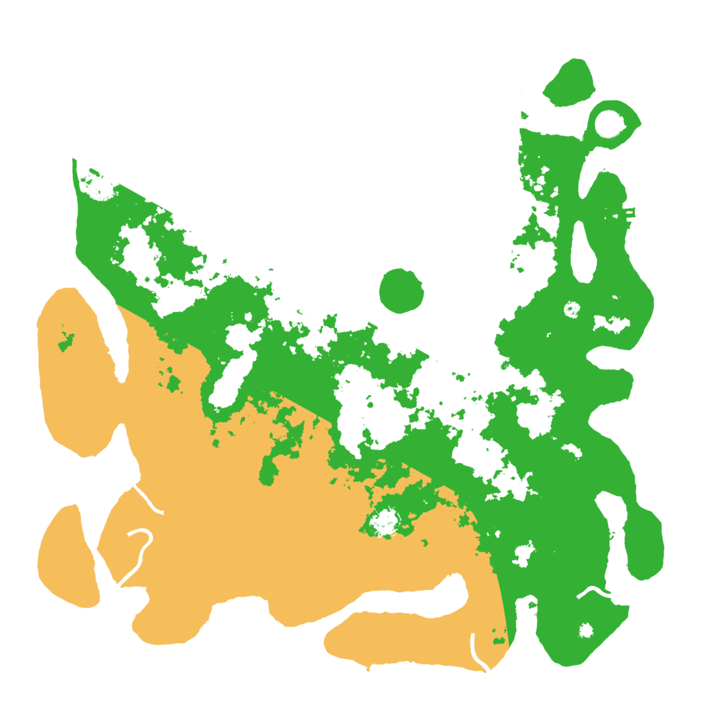 Biome Rust Map: Procedural Map, Size: 4500, Seed: 761869594