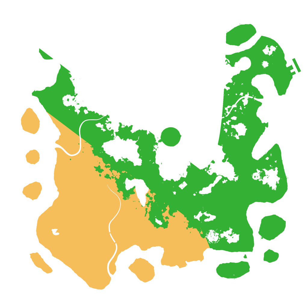 Biome Rust Map: Procedural Map, Size: 4250, Seed: 1074802789