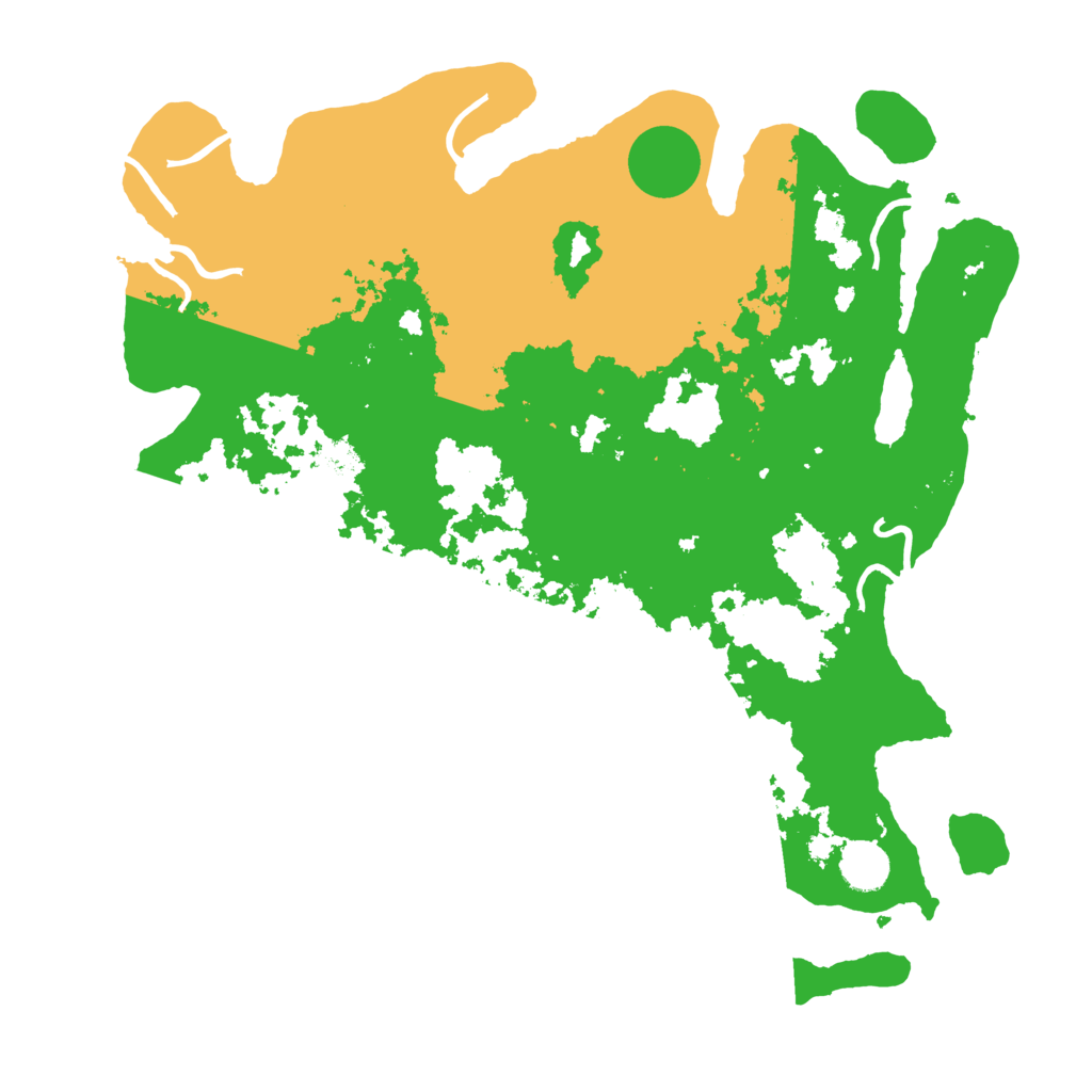 Biome Rust Map: Procedural Map, Size: 4000, Seed: 3670