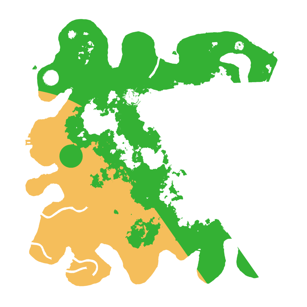 Biome Rust Map: Procedural Map, Size: 3500, Seed: 473119220