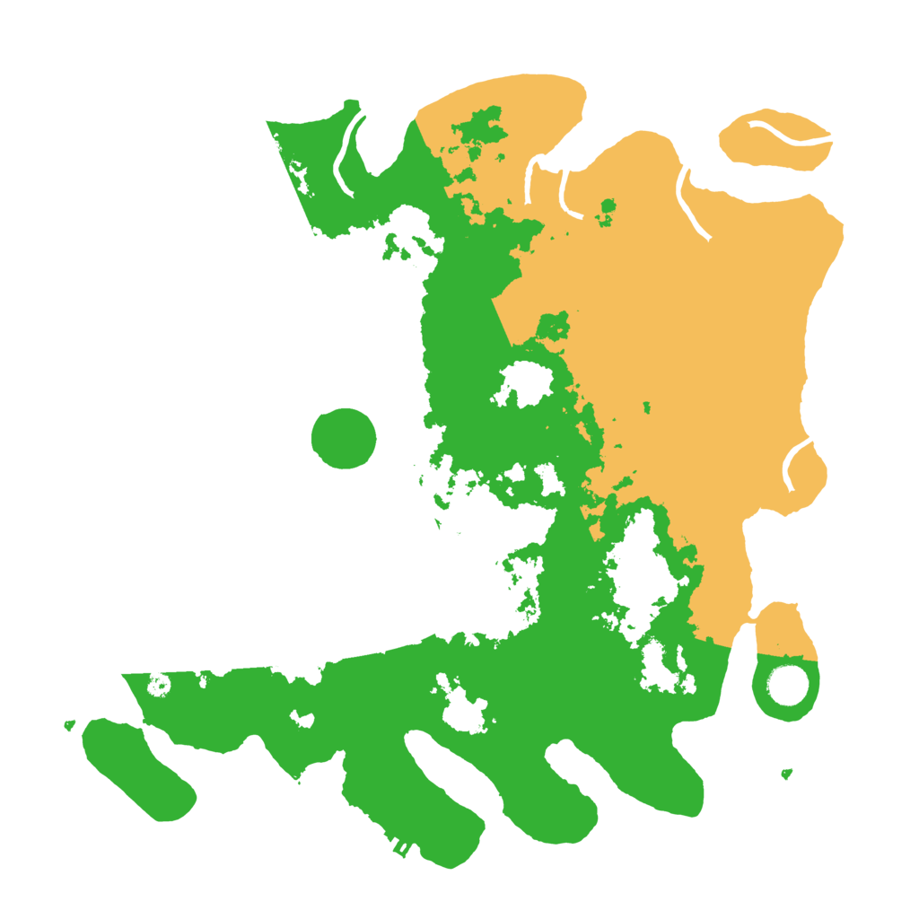 Biome Rust Map: Procedural Map, Size: 4000, Seed: 52708695