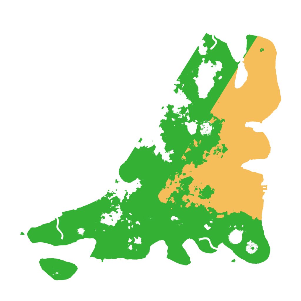 Biome Rust Map: Procedural Map, Size: 3950, Seed: 1289130537