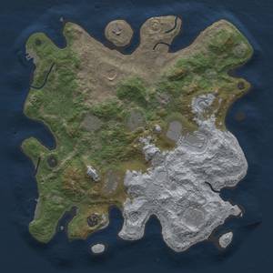 Thumbnail Rust Map: Procedural Map, Size: 3750, Seed: 5270401, 18 Monuments