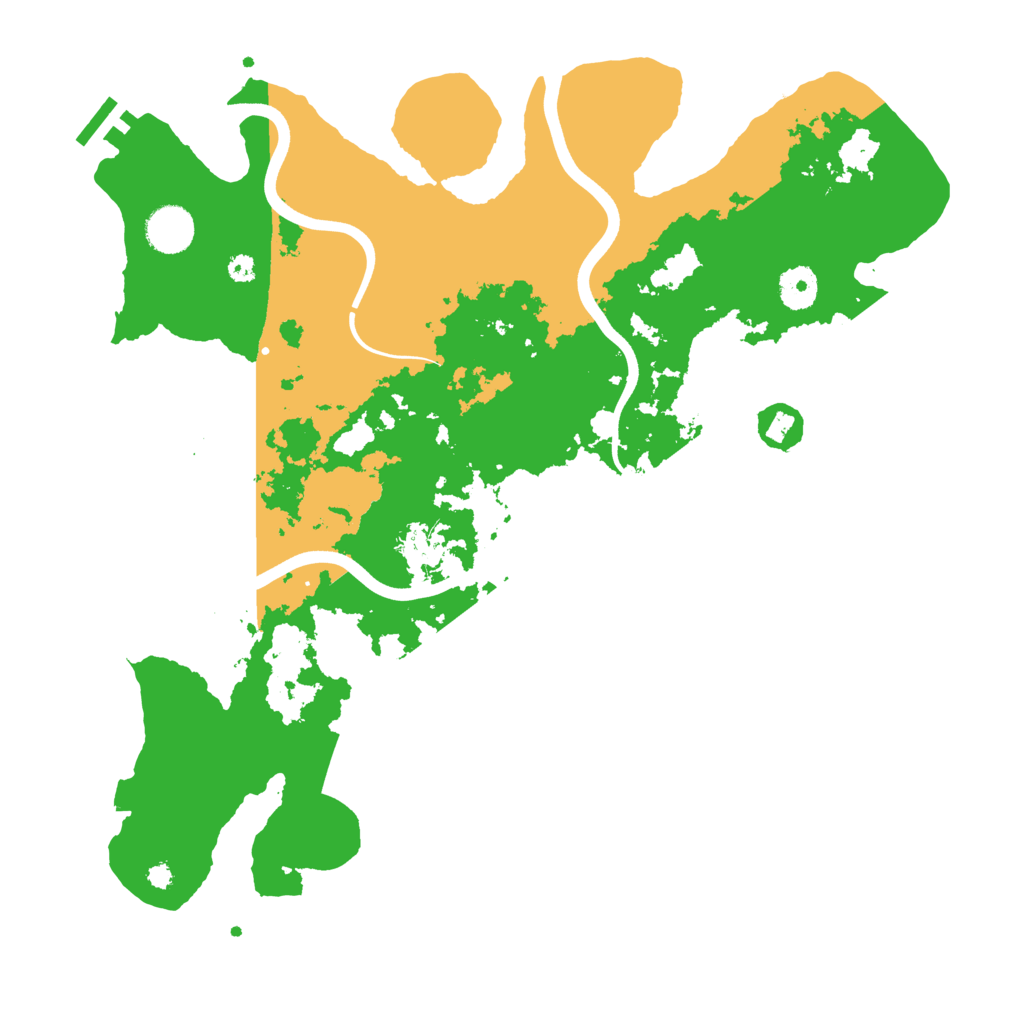 Biome Rust Map: Procedural Map, Size: 3750, Seed: 5270401