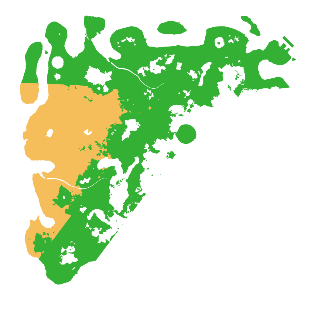 Biome Rust Map: Procedural Map, Size: 4500, Seed: 904884259