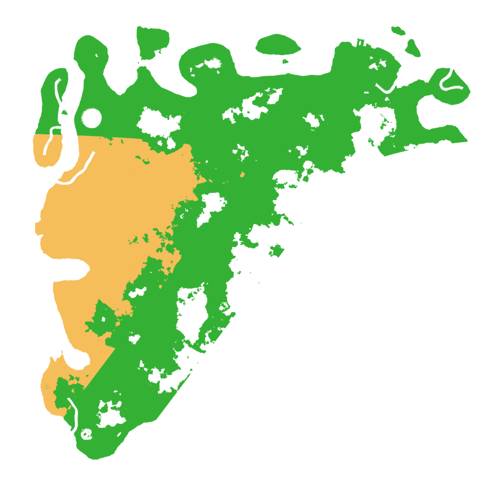 Biome Rust Map: Procedural Map, Size: 4500, Seed: 904884259