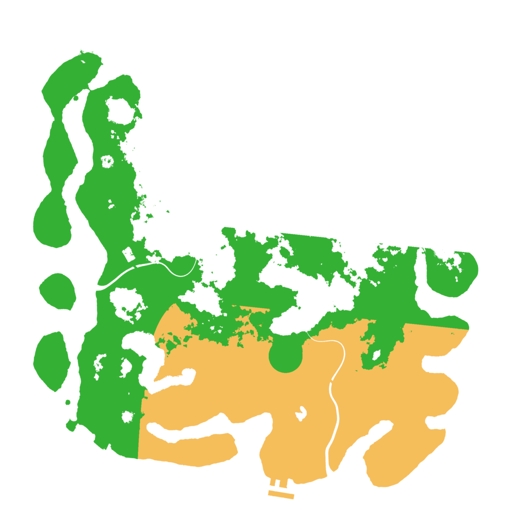 Biome Rust Map: Procedural Map, Size: 4000, Seed: 1016294779