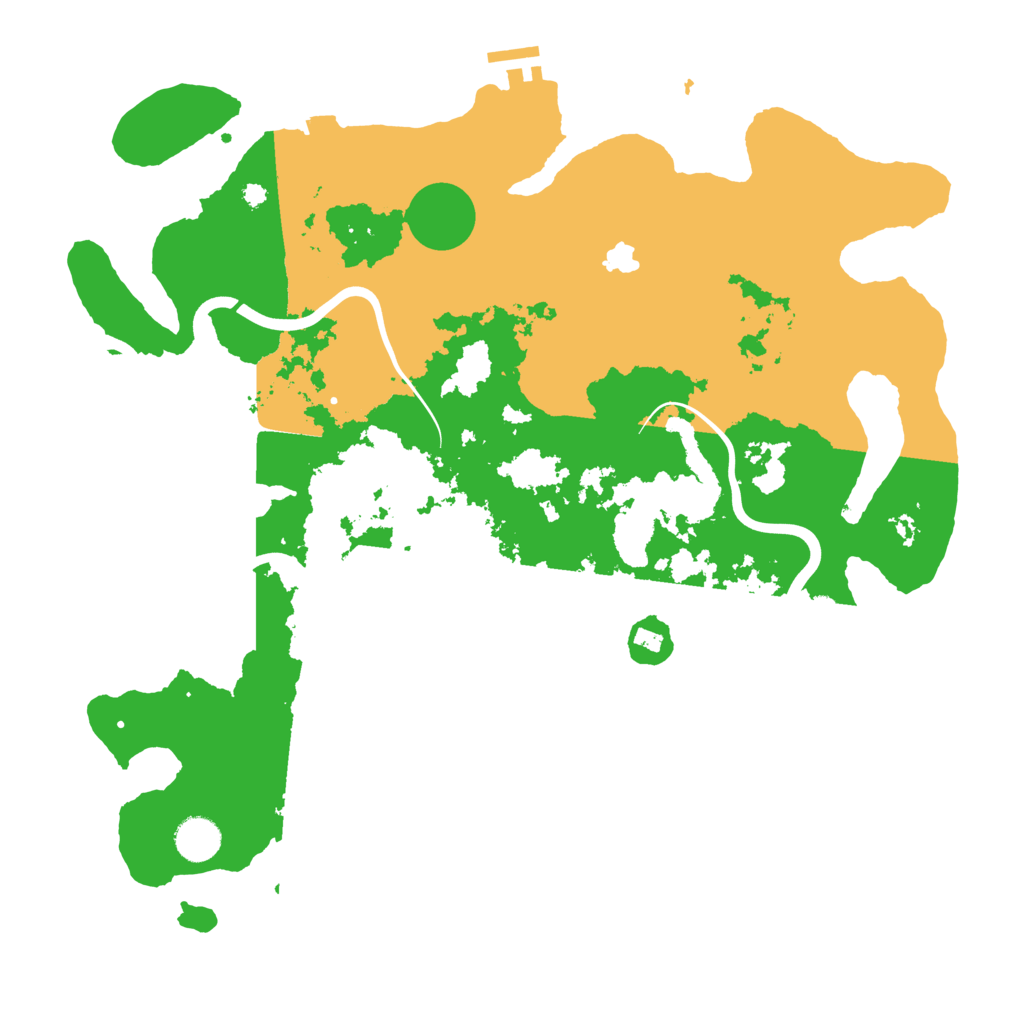 Biome Rust Map: Procedural Map, Size: 4000, Seed: 1513132519