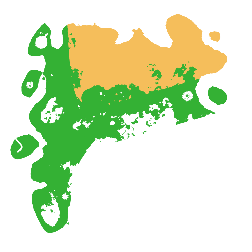 Biome Rust Map: Procedural Map, Size: 3700, Seed: 648280708