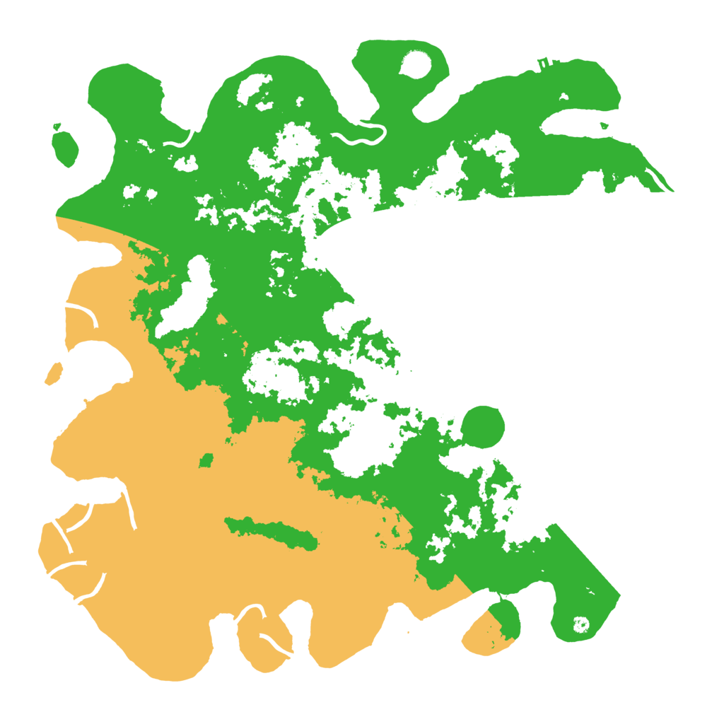 Biome Rust Map: Procedural Map, Size: 4500, Seed: 1605469664