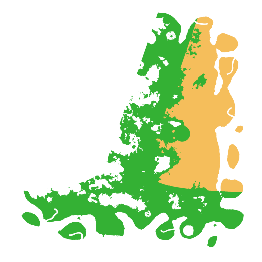 Biome Rust Map: Procedural Map, Size: 4400, Seed: 32240013