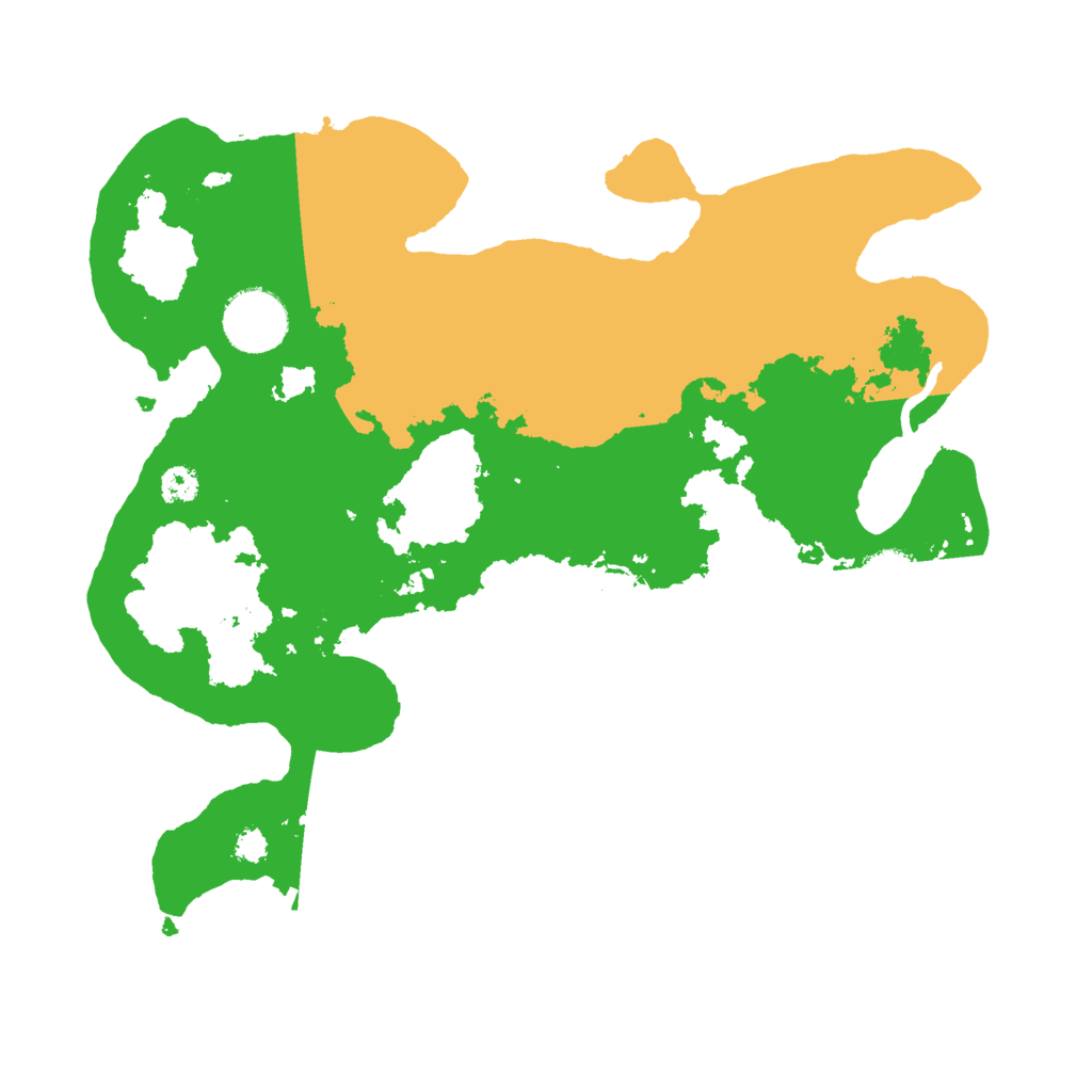 Biome Rust Map: Procedural Map, Size: 3000, Seed: 109866194