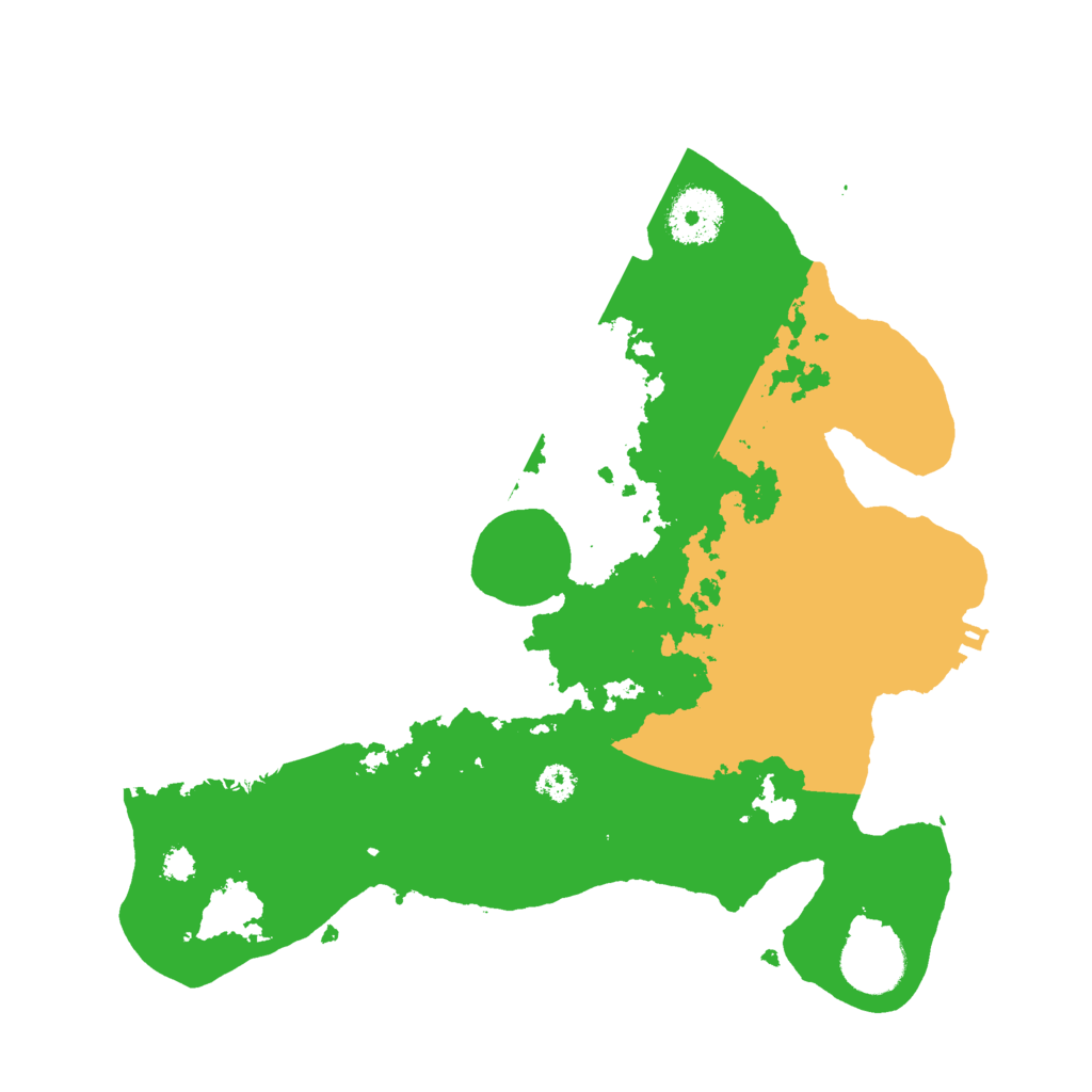 Biome Rust Map: Procedural Map, Size: 3000, Seed: 31807