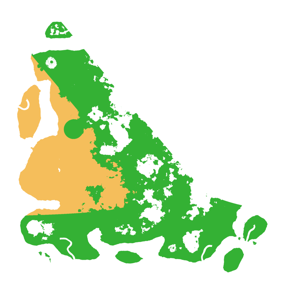 Biome Rust Map: Procedural Map, Size: 4002, Seed: 1234567890