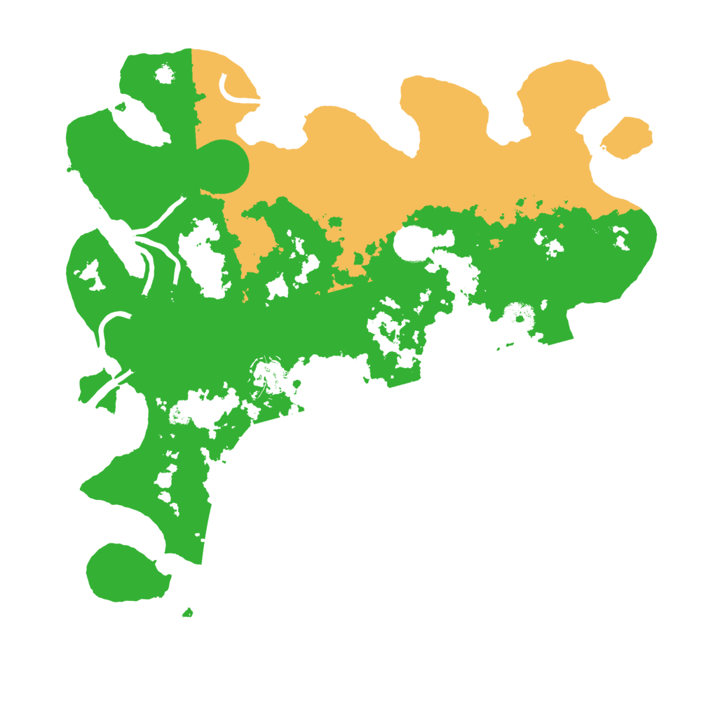 Biome Rust Map: Procedural Map, Size: 3500, Seed: 212874817