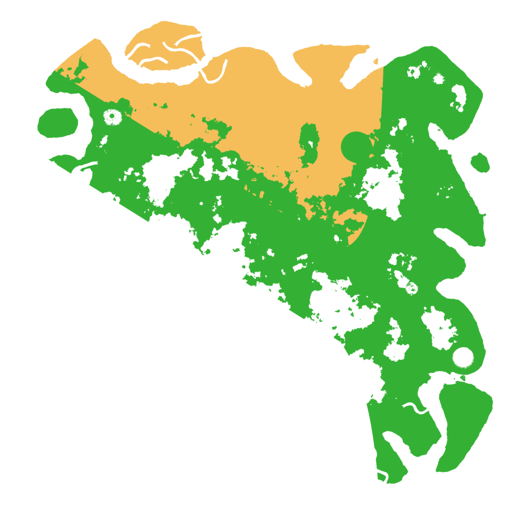 Biome Rust Map: Procedural Map, Size: 4500, Seed: 399373219