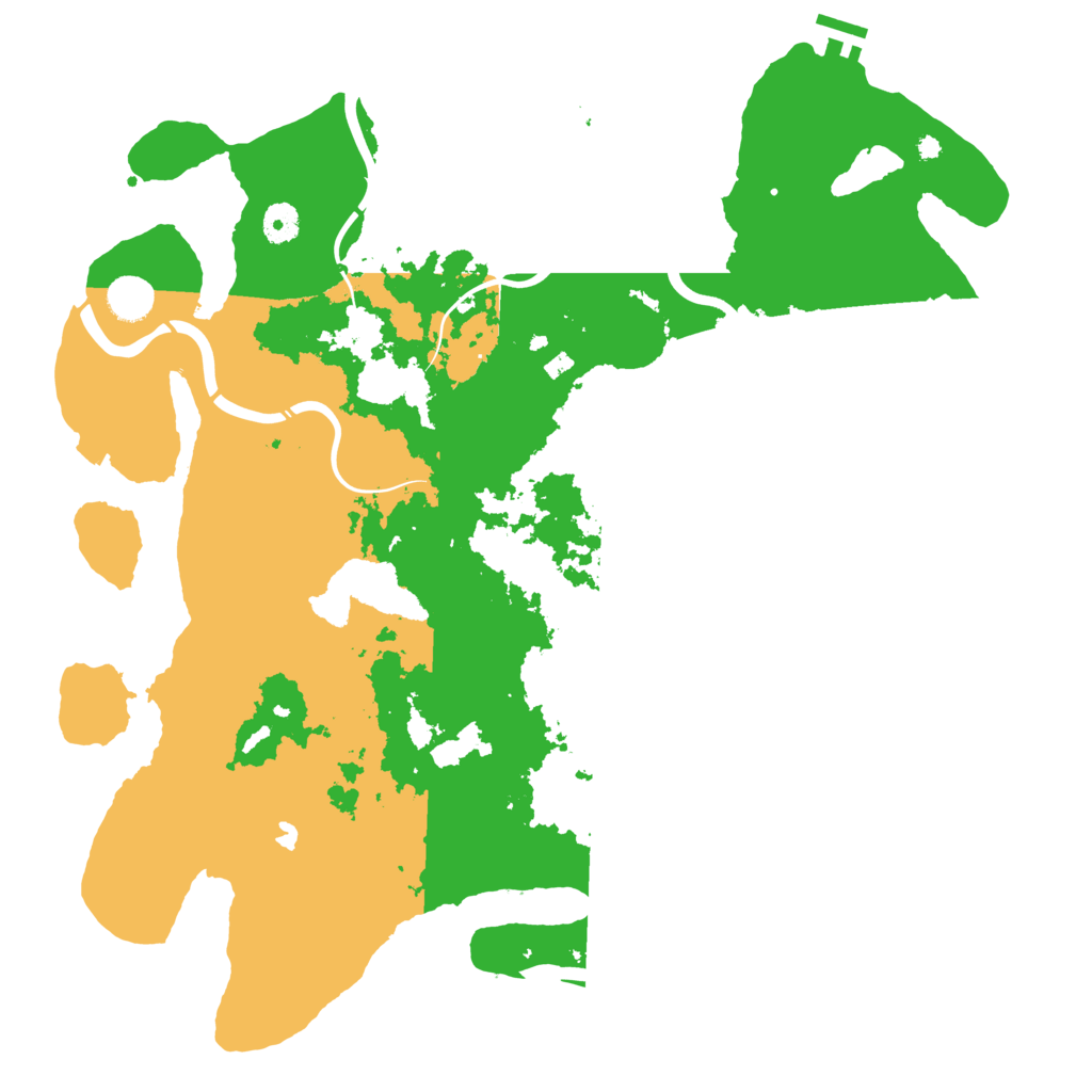 Biome Rust Map: Procedural Map, Size: 4250, Seed: 618828754