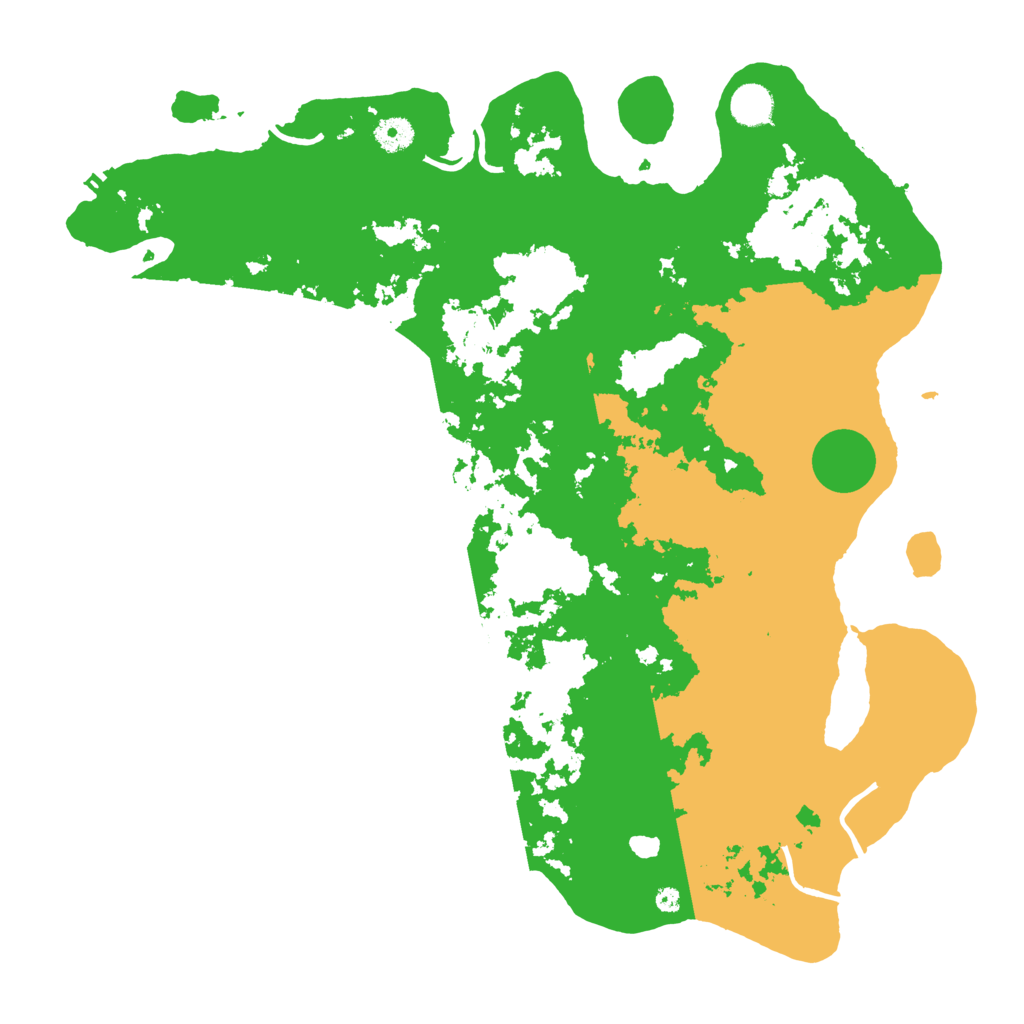 Biome Rust Map: Procedural Map, Size: 4250, Seed: 84638177