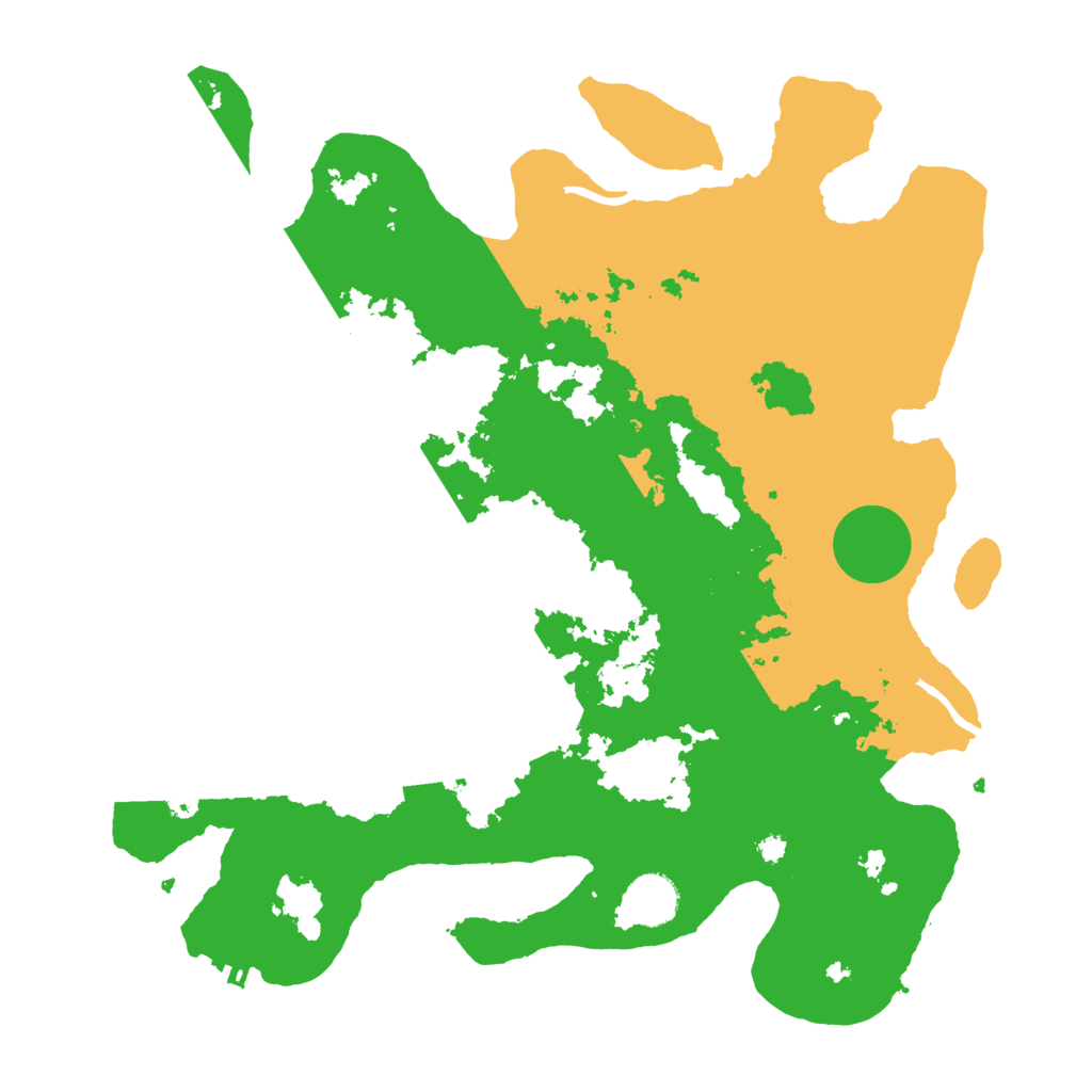 Biome Rust Map: Procedural Map, Size: 3700, Seed: 846249838