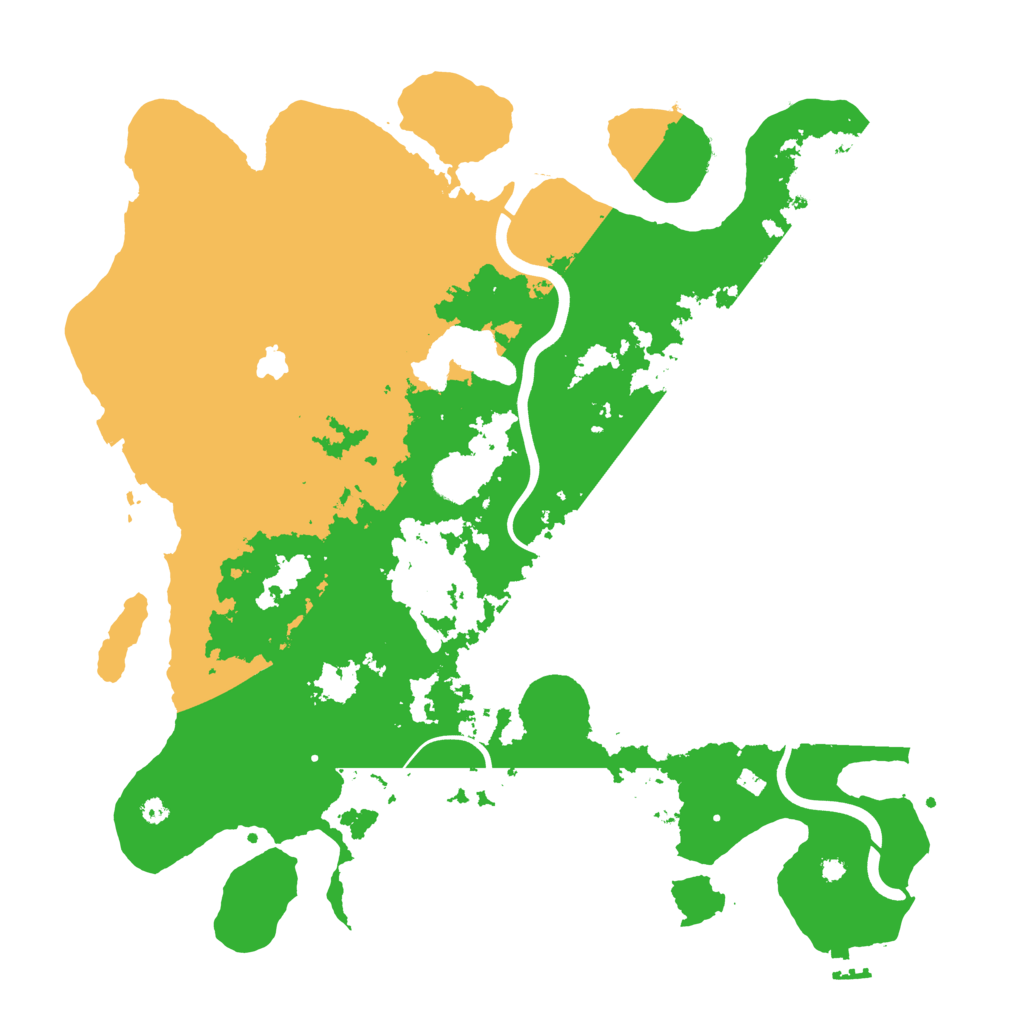 Biome Rust Map: Procedural Map, Size: 4000, Seed: 3878