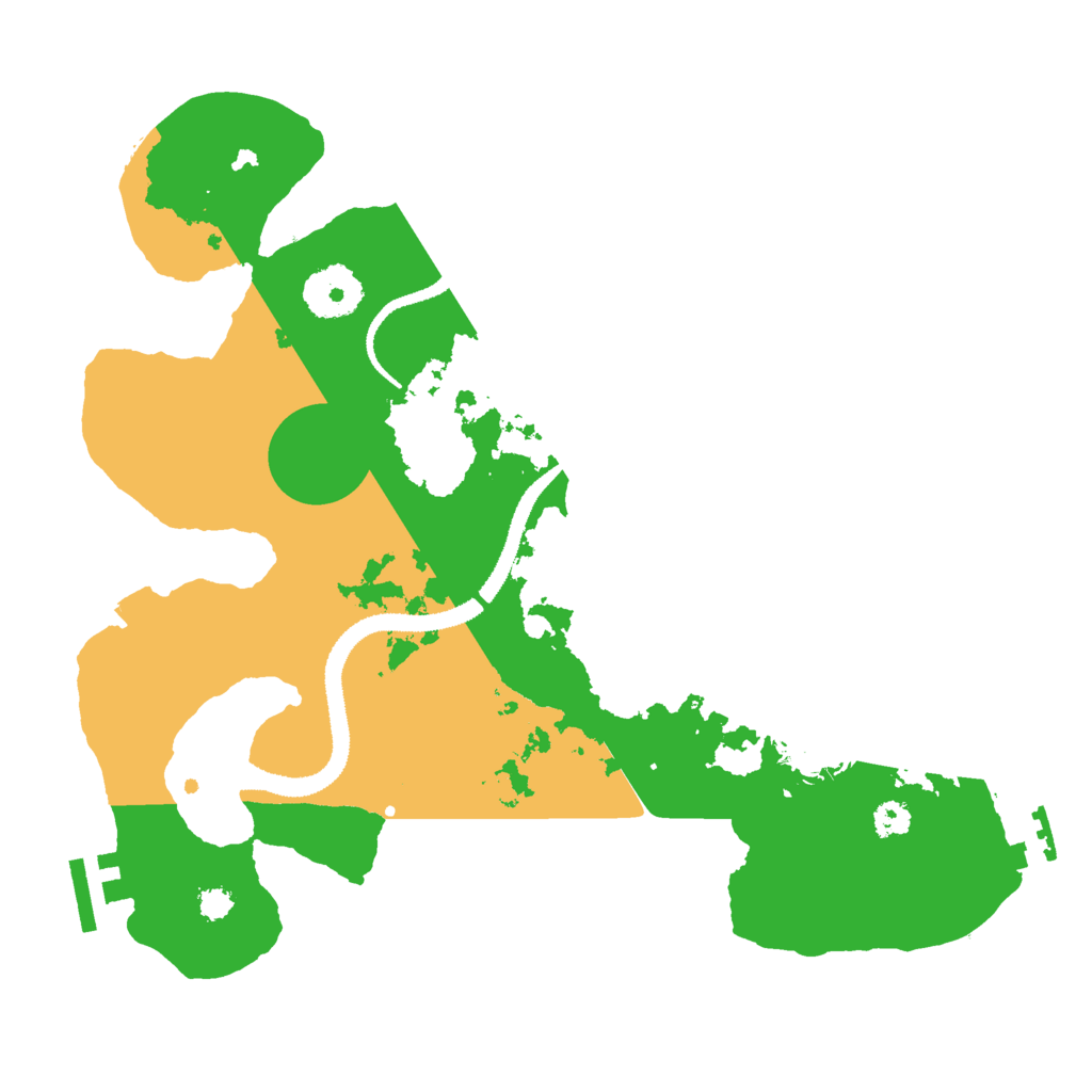 Biome Rust Map: Procedural Map, Size: 3000, Seed: 30005555